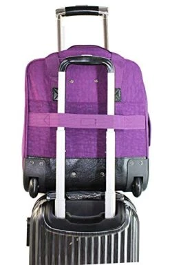 New BoardingBlue Allegiant Air Rolling Free Personal Item Under Seat (Purple) -Travelpro Shop 41OBYVdKVBL