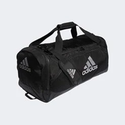 Adidas Unisex Team Issue II Large Duffel Bag, Black, ONE SIZE -Travelpro Shop 41PUTc4x5NL