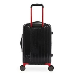 Hurley Swiper Hardside Spinner Carry On Luggage 21", Black/Red -Travelpro Shop 41PjYJTMY4S