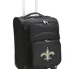NFL New Orleans Saints Domestic Carry-On Spinner, 20-Inch, Black