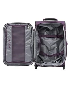 Travelpro Skypro Lightweight Airline Size Carry On Luggage Trolley Suitcase (Orchid Purple, 22" Expandable Rollaboard) -Travelpro Shop 41PoP6HPBQL