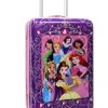 Disney Princess Luggage 20 Inches Hard-Sided Rolling Spinners Carry-On Tween Travel Trolley Suitcase For Kids - Pink