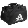 Adidas Unisex Diablo Small Duffel Bag, Black, Small