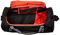 Adidas Women's Squad Duffel Bag, Black/White, One Size -Travelpro Shop 41SdsPp tQL