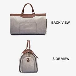 Convertible Garment Bag With Shoulder Strap, Travel Weekender Overnight Carry On Garment Duffel Bag For Women With Shoes Compartment - 2 In 1 Hanging Suitcase Suit Travel Bags -Travelpro Shop 41TDJWjzFqL