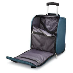 Samsonite Advena 4-Piece Set (Underseater, 20", 25", 29" Spinners) (Teal) -Travelpro Shop 41TQ9pu8hYL