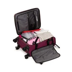 Cloe Carry-On 20 Inch Luggage With 360º-spinner Wheels In Burgundy Red Color 17 Cloe Carry-On 20 Inch Luggage With 360º-spinner Wheels In Burgundy Red Color -Travelpro Shop 41UqVpXnLYL
