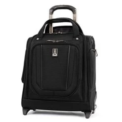 Travelpro Crew Versapack Rolling Underseat Carry-on, Jet Black