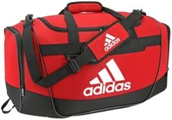 Adidas Unisex Defender III Medium Duffel Bag, Red/Black/White, Medium -Travelpro Shop 41WCBXxTylL
