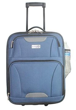 BoardingBlue 18" Frontier, Spirit, America Airlines Personal Item Under Seat Basic Luggage (navy) -Travelpro Shop 41WMGbhlu6L