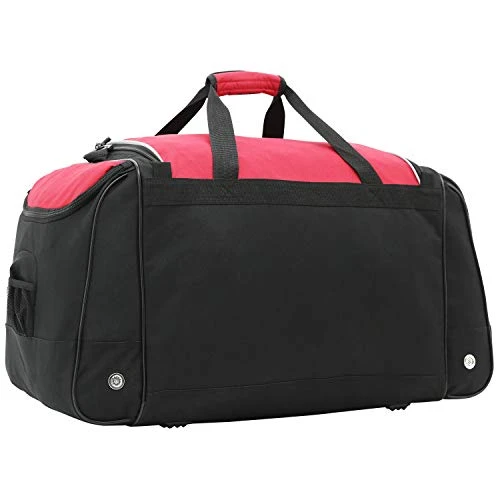Travelers Club Adventure Travel Duffel Bag, Red, 28 Inch 6 Travelers Club Adventure Travel Duffel Bag, Red, 28 Inch - Image 6