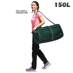 Gonex 150L Travel Duffel Bag Foldable Extra Large Duffle Bag XL Heavy Duty For Men Women For Luggage Shopping Blackish Green 11 Gonex 150L Travel Duffel Bag Foldable Extra Large Duffle Bag XL Heavy Duty For Men Women For Luggage Shopping Blackish Green -Travelpro Shop 41XWoqUSkkL