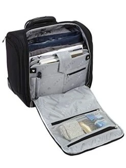 Travelers Club Business Class 16-Inch Under The Seat Carry-On Luggage, Executive Black -Travelpro Shop 41YDVu2scZL