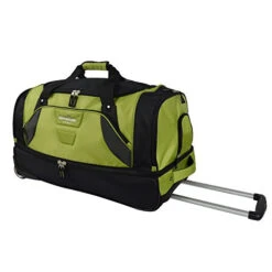 TPRC 30" Durable Rip-Stop Nylon Rolling Luggage Duffel Bag, 30 Inch, Green -Travelpro Shop 41 2BANzuYwKL