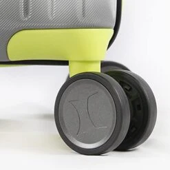 Hurley Suki Hardside Spinner Carry On Luggage 21", Light Grey/Neon -Travelpro Shop 41ayJ0KeMAS d5db17c9 31c5 4c35 822c 758d1b059d5b