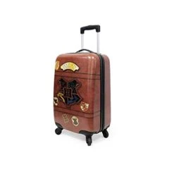Harry Potter Luggage 21 Inch Hogwarts Express Hard-Sided Suitcase Rolling Luggage Carry-On Tween Spinner Travel Trolley For Kids - Brown -Travelpro Shop 41baT8 0bPL