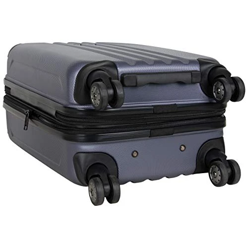 Kenneth Cole Reaction Reverb 20" Carry-On Expandable Luggage Lightweight Hardside 8-Wheel Spinner Travel Suitcase Bag, Smokey Purple, Inch 6 Kenneth Cole Reaction Reverb 20" Carry-On Expandable Luggage Lightweight Hardside 8-Wheel Spinner Travel Suitcase Bag, Smokey Purple, Inch - Image 6