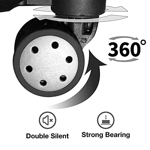 FOCHIER 3 Piece Hardshell Luggage Set, Expandable Hardside Lightweight Fashion PC+ABS Suitcase With Spinner Wheels & TSA Lock (20/24/28), Blue 6 FOCHIER 3 Piece Hardshell Luggage Set, Expandable Hardside Lightweight Fashion PC+ABS Suitcase With Spinner Wheels & TSA Lock (20/24/28), Blue - Image 6