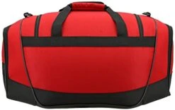 Adidas Unisex Defender III Medium Duffel Bag, Red/Black/White, Medium -Travelpro Shop 41dME3vw4ML