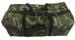 Heavy Duty Cargo Duffel Jumbo Gear Bag Big Drum Set Equipment Hardware Bags Large Square Sport Duffel 42 Inch Oversized Rooftop Travel Bag Huge Rack Roof Ball Traveling Roofbag Camo -Travelpro Shop 41dXMCFnkVL