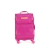 Cloe By Agatha Ruiz De La Prada Carry-On 20 Inch Luggage With 360º-spinner Wheels In Magenta Color