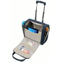 London Fog Knightsbridge II 15" 2-Wheel Under The Seat Bag, Sapphire -Travelpro Shop 41ejYDJir0L