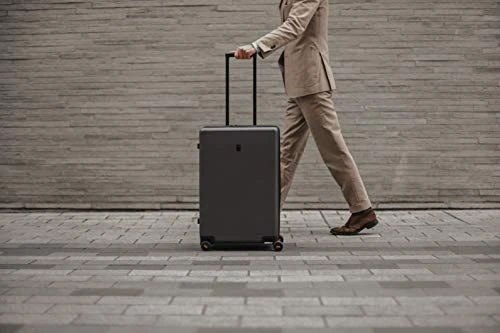 LEVEL8 Carry-On Luggage, 20” Hardshell Suitcase, Lightweight PC Textured Hardside Spinner Trolley For Luggage, TSA Approved Cabin Luggage With 8 Spinner Wheels, Black, 20-Inch Carry-On 9 LEVEL8 Carry-On Luggage, 20” Hardshell Suitcase, Lightweight PC Textured Hardside Spinner Trolley For Luggage, TSA Approved Cabin Luggage With 8 Spinner Wheels, Black, 20-Inch Carry-On - Image 9