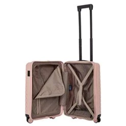 Bric's B|Y Ulisse Spinner Suitcase - 21 Inch Carry-On Luggage - Hard Exterior And TSA-Approved Lock - Pearl Pink -Travelpro Shop 41gpqiTA1eL