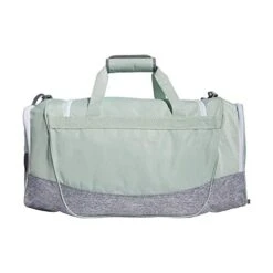 Adidas Defender III Medium Duffel Bag, Green Tint/White, One Size -Travelpro Shop 41h3sNkIs7L