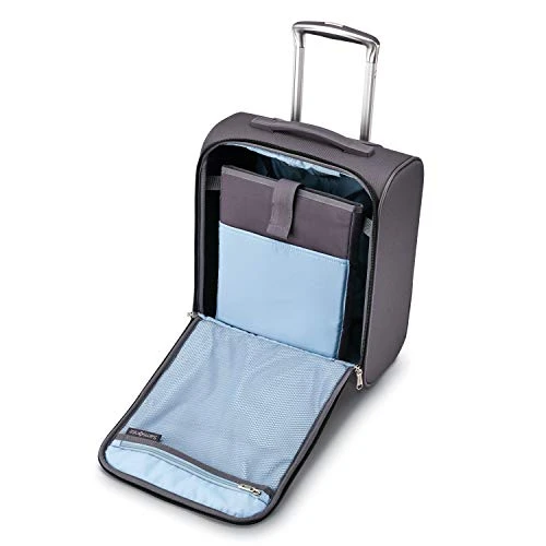 Samsonite SoLyte DLX Underseat Wheeled Carry-On (Mineral Grey) 4 Samsonite SoLyte DLX Underseat Wheeled Carry-On (Mineral Grey) - Image 4