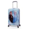 Disney Frozen II Anna Elsa Luggage Hard Side Tween Spinner Rolling Suitcase For Kids Carry-On Travel Trolley - 20 Inch