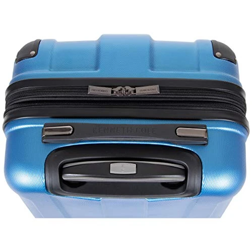 Kenneth Cole Reaction Continuum Hardside 8-Wheel Expandable Upright Spinner Luggage, Vivid Blue, 2-Piece (20" Carry-On / 28" Check Size) 3 Kenneth Cole Reaction Continuum Hardside 8-Wheel Expandable Upright Spinner Luggage, Vivid Blue, 2-Piece (20" Carry-On / 28" Check Size) - Image 3