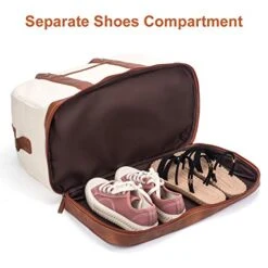 Weekender Bag For Women Canvas Overnight Bag Large Travel Bags For Women Carry On Shoulder Duffle Bag With Shoe Compartment,Perfect For Travel/Daily Use/Birthday Gift (Beige) 14 Weekender Bag For Women Canvas Overnight Bag Large Travel Bags For Women Carry On Shoulder Duffle Bag With Shoe Compartment,Perfect For Travel/Daily Use/Birthday Gift (Beige) -Travelpro Shop 41i7EuG PpL