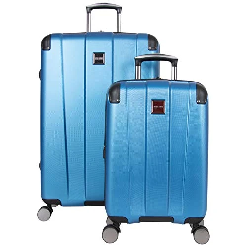 Kenneth Cole Reaction Continuum Hardside 8-Wheel Expandable Upright Spinner Luggage, Vivid Blue, 2-Piece (20" Carry-On / 28" Check Size) 1 Kenneth Cole Reaction Continuum Hardside 8-Wheel Expandable Upright Spinner Luggage, Vivid Blue, 2-Piece (20" Carry-On / 28" Check Size)