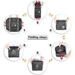 Wandf Foldable Travel Duffel Bag Luggage Sports Gym Water Resistant Nylon, Black 11 Wandf Foldable Travel Duffel Bag Luggage Sports Gym Water Resistant Nylon, Black -Travelpro Shop 41jQAPAnYLL