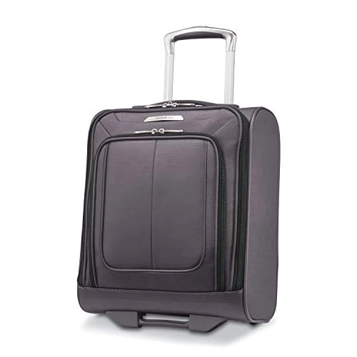 Samsonite SoLyte DLX Underseat Wheeled Carry-On (Mineral Grey) 1 Samsonite SoLyte DLX Underseat Wheeled Carry-On (Mineral Grey)