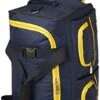 Rockland Rolling Duffel Bag, Navy, 22-Inch