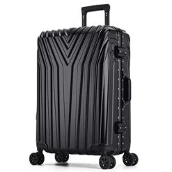New Aluminum Frame Rolling Luggage Women Travel Bag Trolley Suitcase Carry On Luggage,Silver,24 -Travelpro Shop 41nFOj 2BhA0L 3ebb4dfe 7174 4db3 9e7c 6fe560c7fcd8