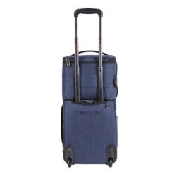 Travelers Club Luggage 16" Top Expandable Rolling Underseater W/USB Port, Blue Suitcase, Carry-On, Navy -Travelpro Shop 41p27o 2BFJdL e797b7c8 8abd 432d 8996 a714d3b3f64a