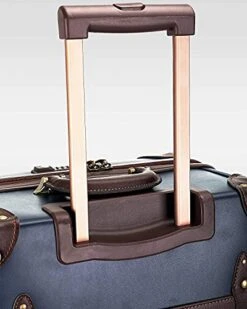 Vintage Luggage Carryon Suitcase Travel - HoJax Classic Trolley Luggage With Spinner Wheels, TSA Lock, Lightweight, 20 Inch, Navy Blue 12 Vintage Luggage Carryon Suitcase Travel - HoJax Classic Trolley Luggage With Spinner Wheels, TSA Lock, Lightweight, 20 Inch, Navy Blue -Travelpro Shop 41pHRaAbxDS