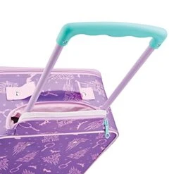 American Tourister Kids' Disney Softside Upright Luggage, Princess, Carry-On 18-Inch -Travelpro Shop 41pI61cI4WS