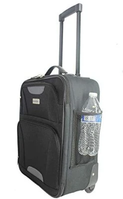 New BoardingBlue 18" Frontier, Spirit, America Airlines Personal Item Under Seat Luggage (Black)