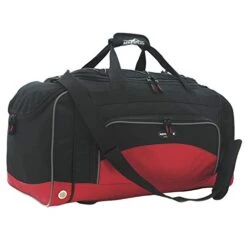 Travelers Club 4 Piece Gym Duffel And Accessory Set, Red -Travelpro Shop 41q08cNZ2RL