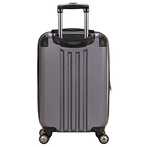 Kenneth Cole Reaction Reverb 20" Carry-On Expandable Luggage Lightweight Hardside 8-Wheel Spinner Travel Suitcase Bag, Smokey Purple, Inch 7 Kenneth Cole Reaction Reverb 20" Carry-On Expandable Luggage Lightweight Hardside 8-Wheel Spinner Travel Suitcase Bag, Smokey Purple, Inch - Image 7