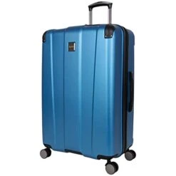 Kenneth Cole Reaction Continuum Hardside 8-Wheel Expandable Upright Spinner Luggage, Vivid Blue, 2-Piece (20" Carry-On / 28" Check Size) 18 Kenneth Cole Reaction Continuum Hardside 8-Wheel Expandable Upright Spinner Luggage, Vivid Blue, 2-Piece (20" Carry-On / 28" Check Size) -Travelpro Shop 41rq0fpwd4L
