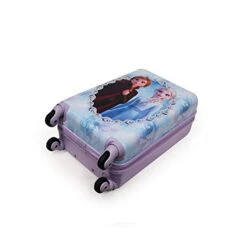 Disney Frozen II Anna Elsa Luggage Hard Side Tween Spinner Rolling Suitcase For Kids Carry-On Travel Trolley - 20 Inch -Travelpro Shop 41sdEOKE7PL