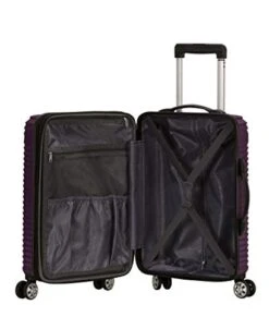 Rockland Star Trail Hardside Spinner Wheel Luggage, Purple, Carry-On 20-Inch -Travelpro Shop 41tLCDO 6vL