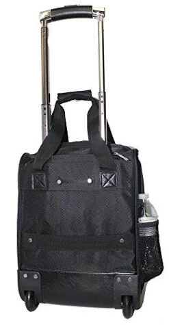 BoardingBlue Rolling Personal Item Under Seat For American, Spirit Frontier Airlines Black W Navy 9 BoardingBlue Rolling Personal Item Under Seat For American, Spirit Frontier Airlines Black W Navy -Travelpro Shop 41uCXFQw2nL