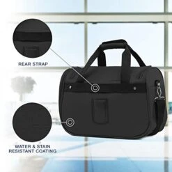 Travelpro Luggage Maxlite 5 18" Lightweight Carry-on Under Seat Tote Travel, Black, One Size -Travelpro Shop 41uQ6VT7gWL b5fd7e4c e876 4fda b2ea 38cb15fe9296