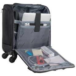 Kenneth Cole Reaction 18" Lightweight Multi-Pocket Anti-Theft RFID 14.1" Laptop & Tablet Underseater Carry-On With USB Charging Port, Black 17 Kenneth Cole Reaction 18" Lightweight Multi-Pocket Anti-Theft RFID 14.1" Laptop & Tablet Underseater Carry-On With USB Charging Port, Black -Travelpro Shop 41upIpBCpIL 3a1ad845 4f1e 42c9 aaee 711ad9b897f7